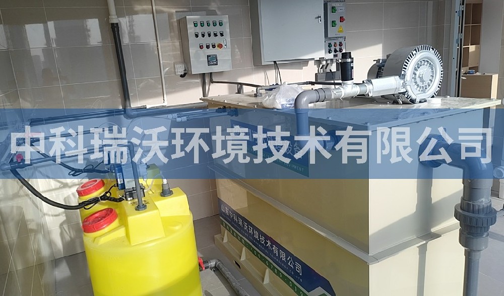 山東省濟(jì)南市建筑工程有限公司污水處理設(shè)備案例